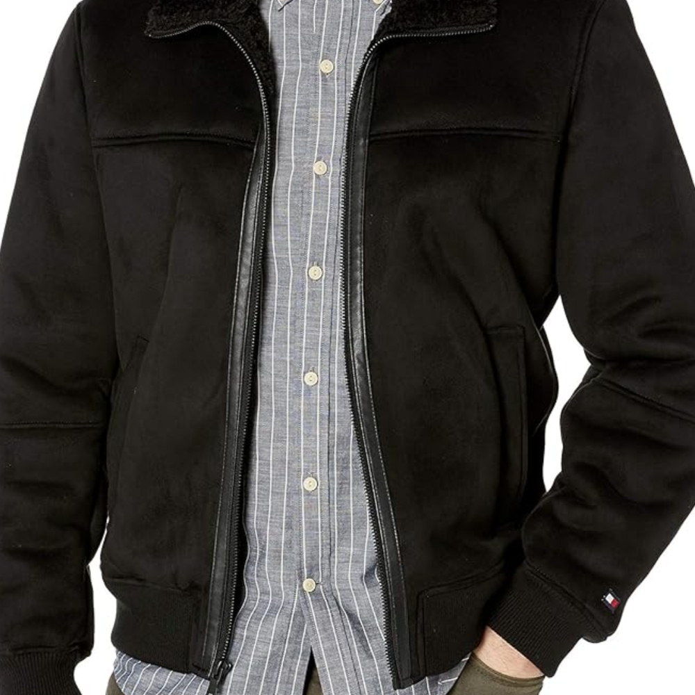 Tommy Hilfiger Men's Dark Bomber Jacket